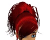 Red updo