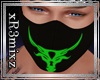 Face Mask Tribal Green M