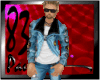 Race denim jacket