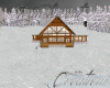(T)Winter Log Cabin