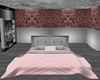 Pink and Grey Bed