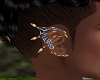 Elf Earrings bleue