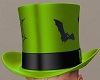 +SPOOKY TOPHAT GREEN+