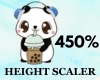Height Scaler 450%
