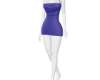 Blue Violet Short Dress