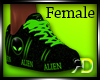 Alien Green Shoe