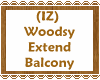 (IZ) Woodsy Balcony Add