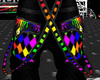 !GO!Rainbow Skull Pants