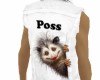 White Poss Vest