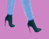 TEF BERNA BLUE BOOTS