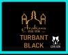 Turbant  Arabe Black