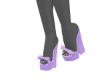R | Bow Heels - Lilac