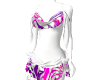 EA/Floral scarf dress