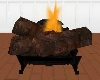[L]Iron Fireplace Insert