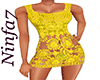 Yellow Crochet Dress