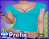 Prefix|Light Blue Shirt