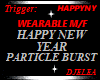 HAPPY NEW YEAR PARTICLES