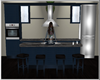 Small Blue Kitchen