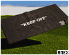 ♚ Keep Off Rug Black