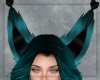 Angels Wolf Ears Teal