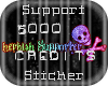 Support Sticker 5000 cr.