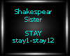 Shakespear Sister- Stay