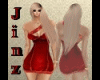 ~Jinz~ Pb Red Mini Dress