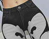 skeleton denim