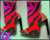 Shimer Zebra Heels