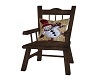 COUNTRY CHRISTMAS CHAIR