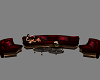 !! Hot Red Couch Set 