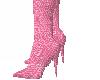 Pink Snake Skin Stiletto