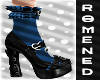 ᖇ. Blue School Heels
