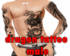 dragon tattoo male