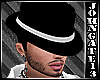 Gangster Blk/White Hat M