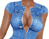 Blue Denim Romper