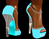 ~F~ Blue heels
