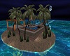 Island Midnight Sea