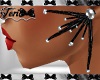 Sparkling Black Earrings