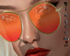 Orange, glasses