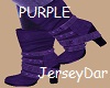 Belted Boot Purple