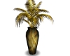 Gold Fractal Lobby Vase
