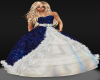 Christmas Blue Gown