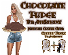 Chocolate Fudge Plate