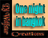 one night in bangkok