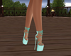 {F} Teal Heels
