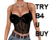 Black corset