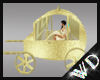 WD* Gold Wedding Carriag