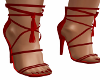 Denby Red Sandals