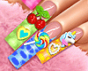 🤍Sexy Colorful Nails